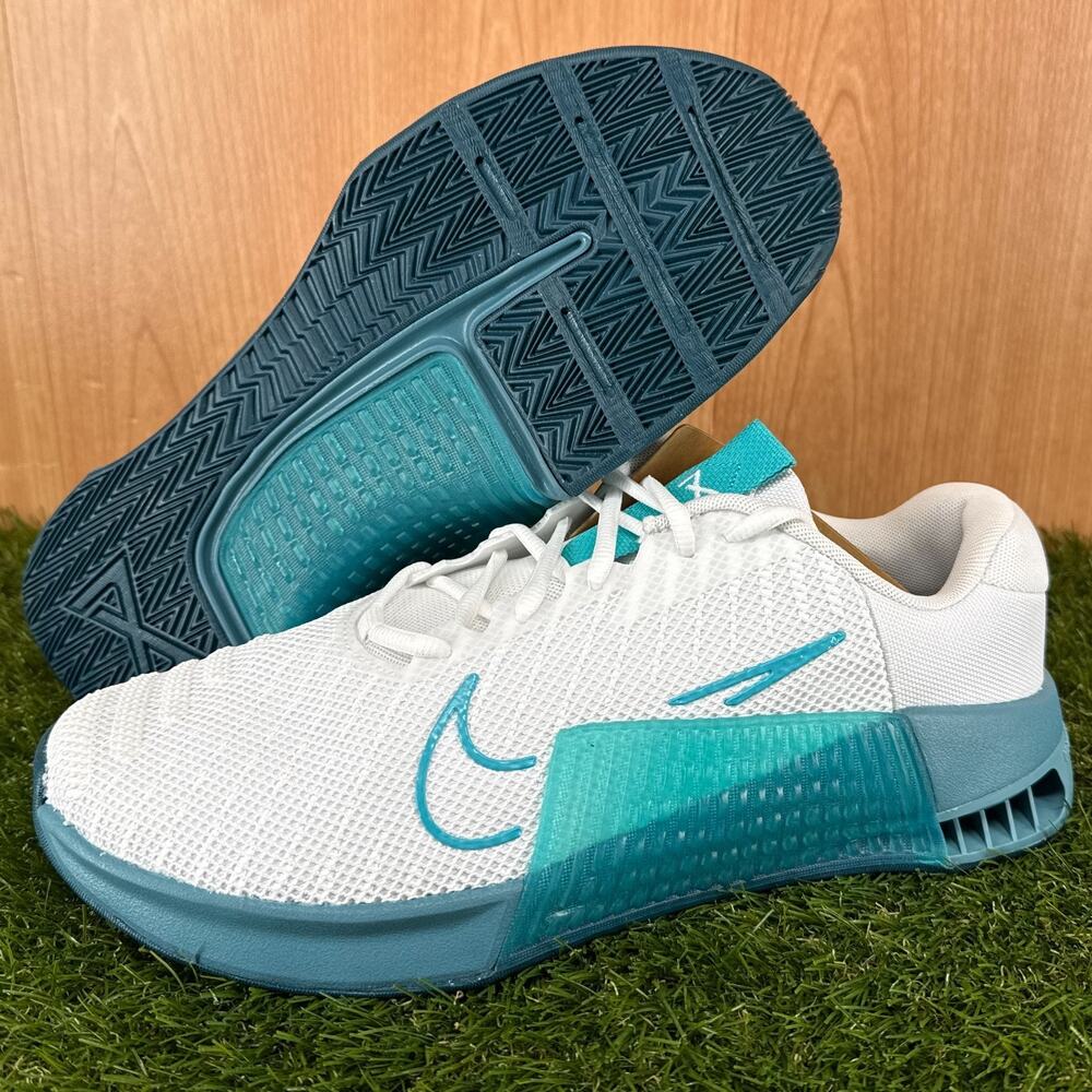 Nike Metcon 9 White Smokey Blue Training Shoes DZ2617-105 Men's Size 10
